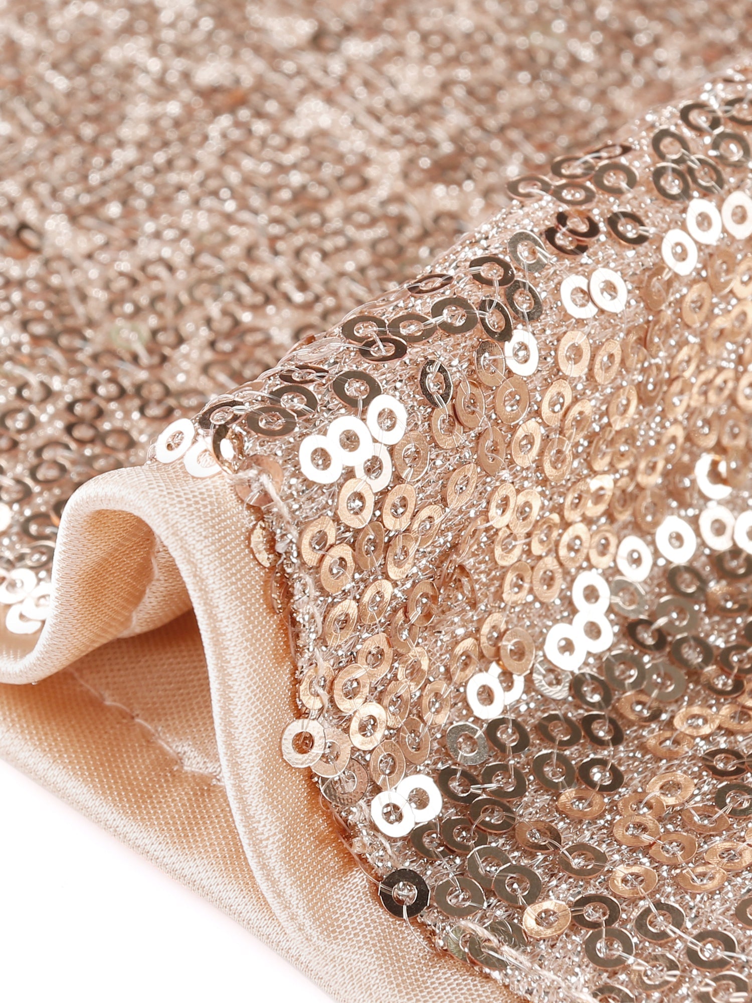 Sequin Midrise Solid Sparkle Cocktail Zipper Elastic Waist Shorts