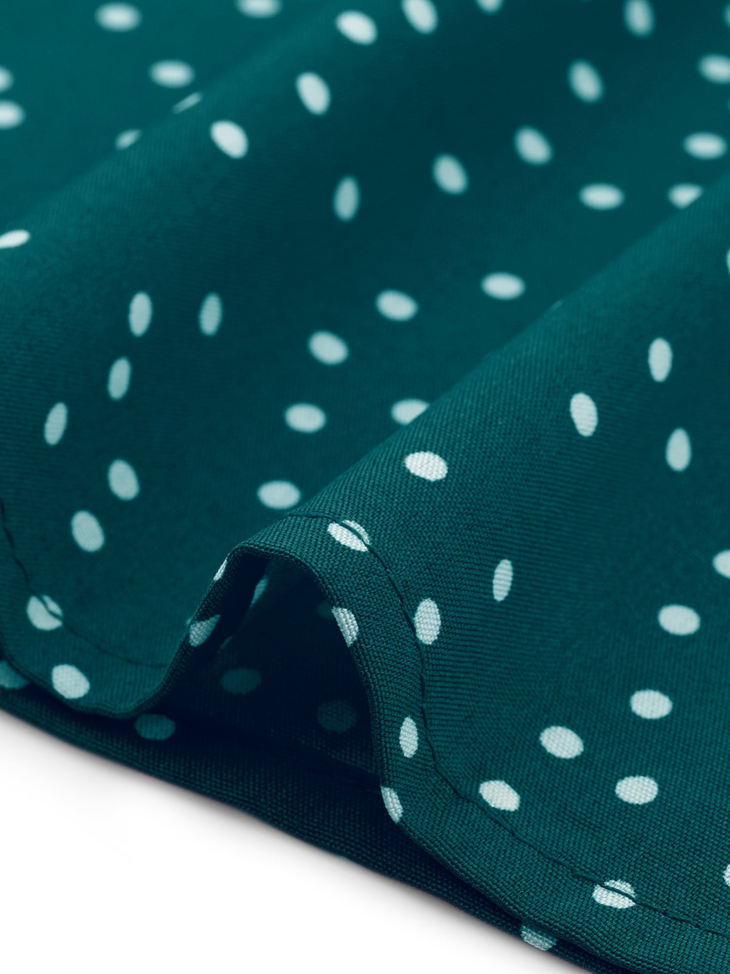 Peter Pan Collar Vintage Polka Dots Short Sleeves Blouse