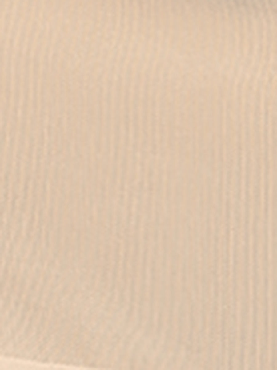 Mesh Solid Long Sleeve Mock Neck Sheer Panel Side Shirring Top