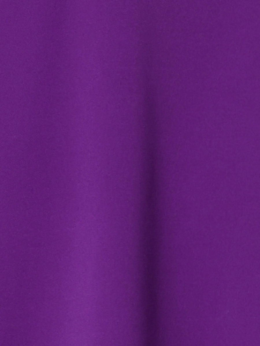 Office V Neck Work Sleeveless A-line Midi Solid Belted Dress
