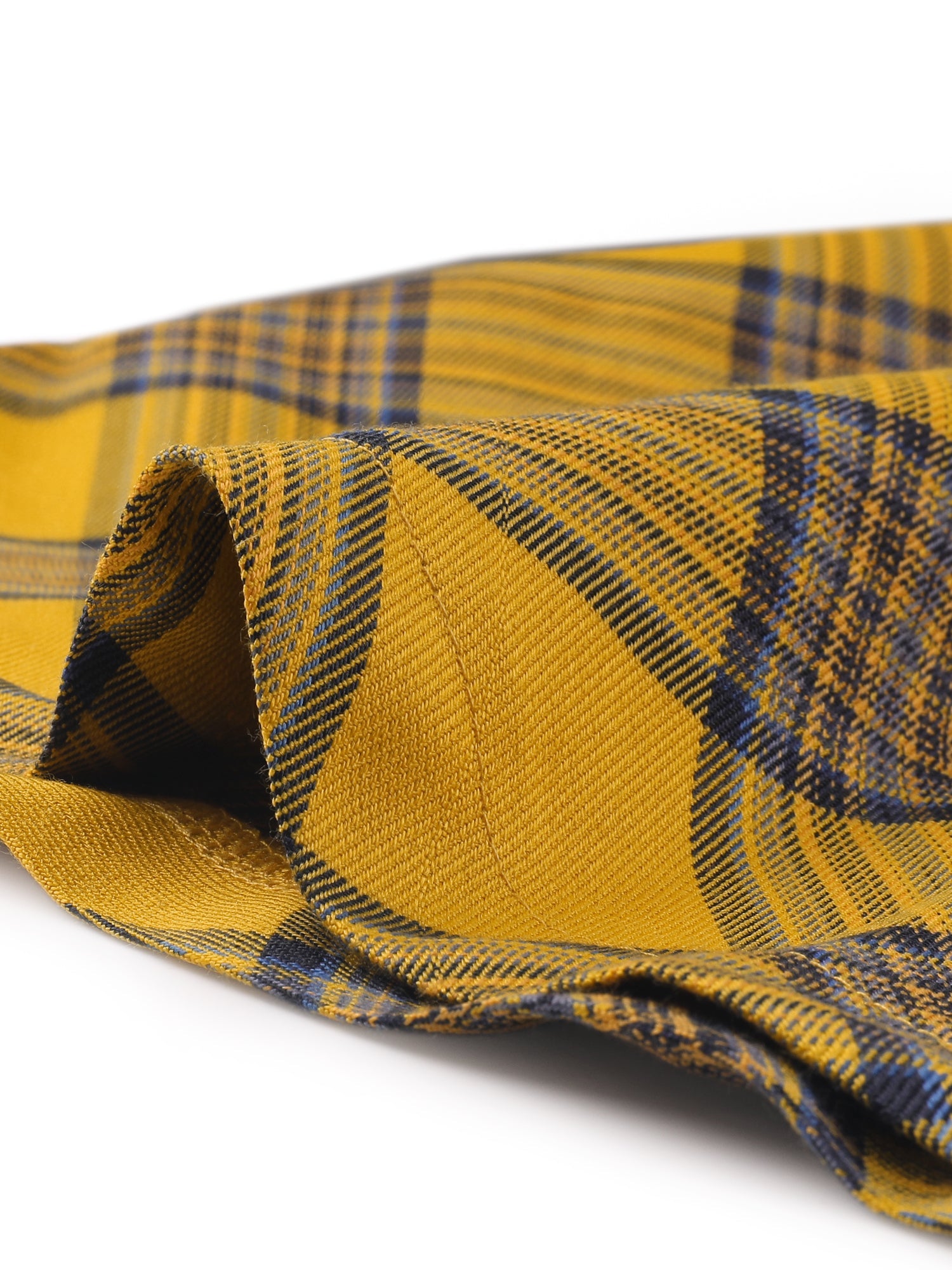 Christmas Tartan Plaid High Waist Belted Vintage A-Line Midi Skirt