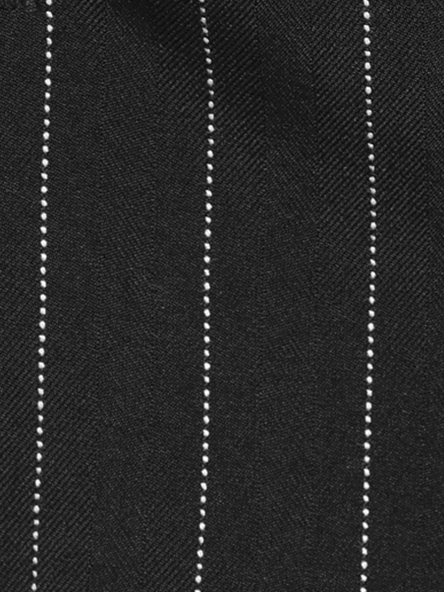 Notched Lapel One Button Long Sleeve Work Office Striped Blazer