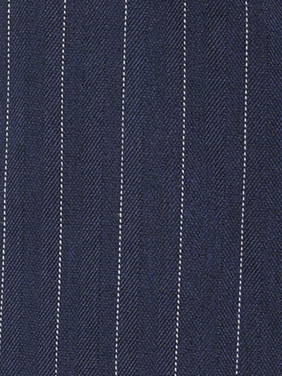 Notched Lapel One Button Long Sleeve Work Office Striped Blazer