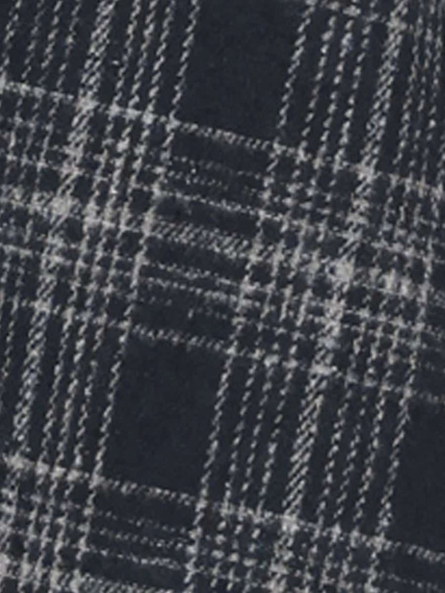 Plaid Vintage Pocketed Midi A-Line Skirt