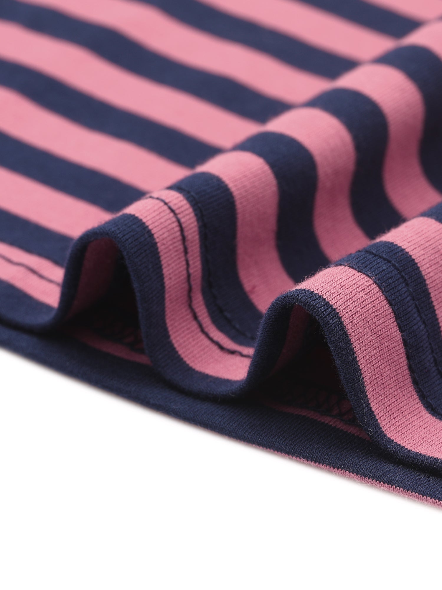 Striped Long Sleeve Crew Neck Casual Tops