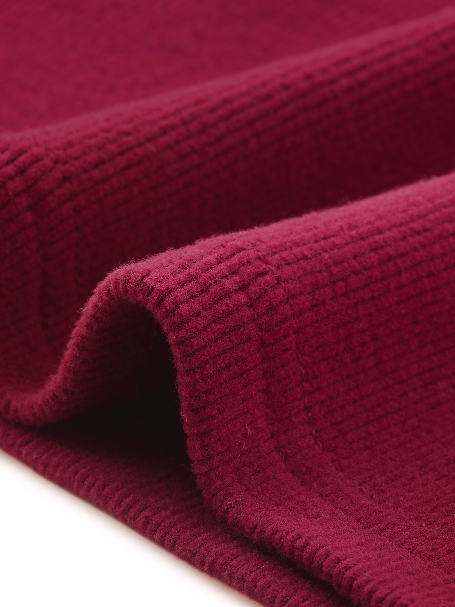 Mock Neck Long Sleeve Casual Pullover Knit Tops