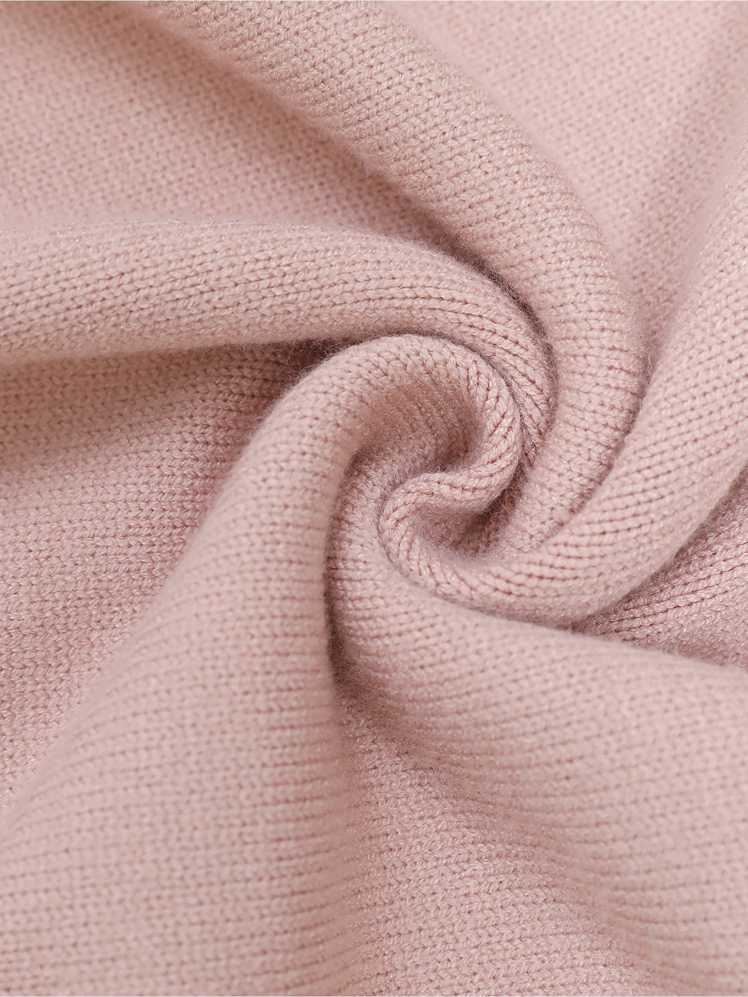 Casual Chic with Ribbed Knit & Relaxed Fit Crew Neck Puff Sleeve Solid Color Knit Tops