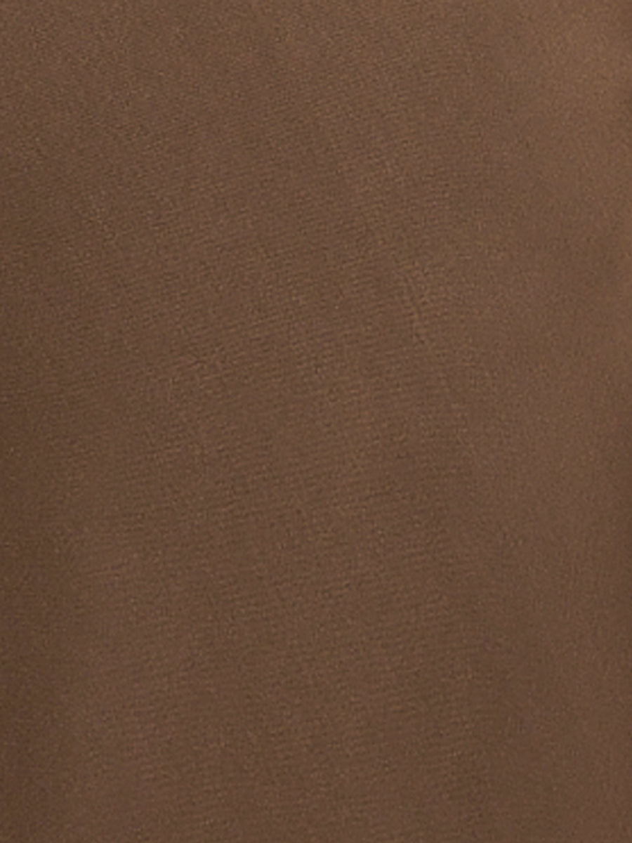 High Waist Flowy Work Satin Solid Color Maxi Skirt