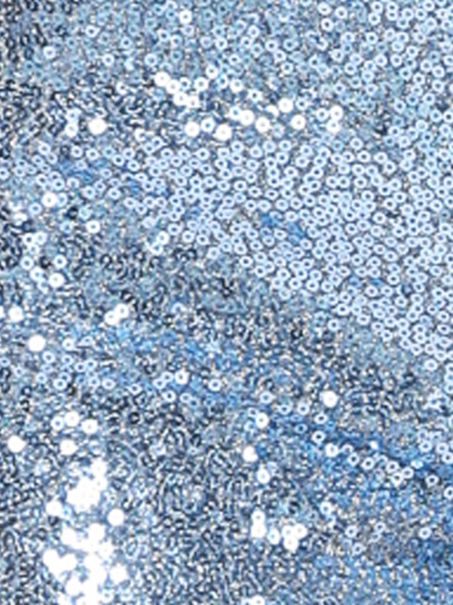 Sequin Midrise Solid Sparkle Cocktail Zipper Elastic Waist Shorts