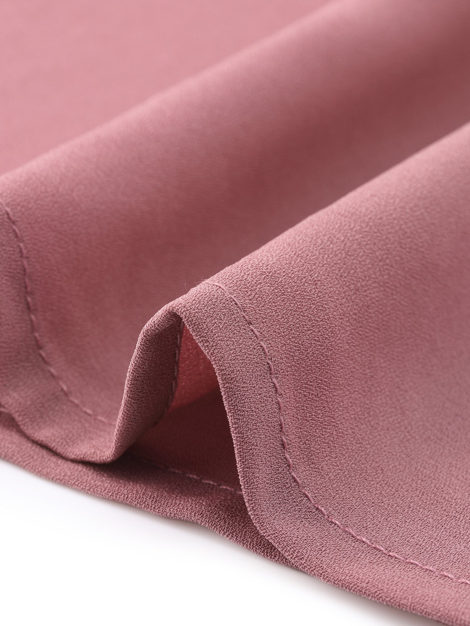 Chiffon Shirt Work Office Mock Neck Long Sleeve Blouse