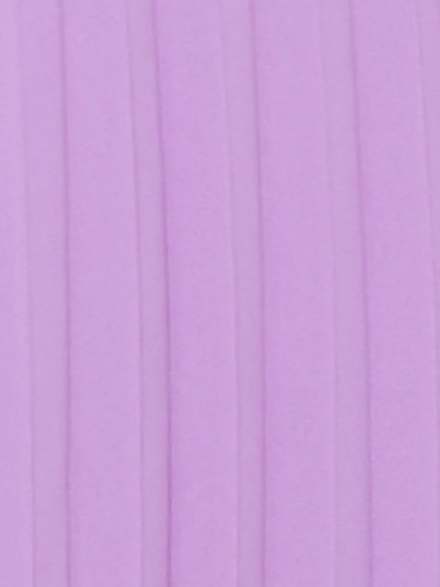 Sleeveless Dress Casual V Neck Button Pleated Midi Dress