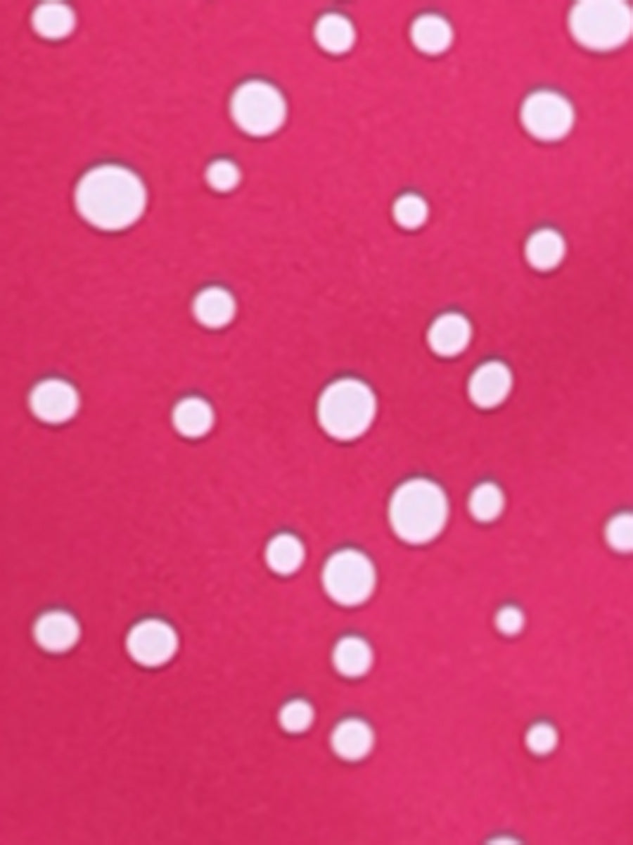 Summer Polka Dots Top Bow Tie V Neck Ruffled Cap Sleeve Office Blouse