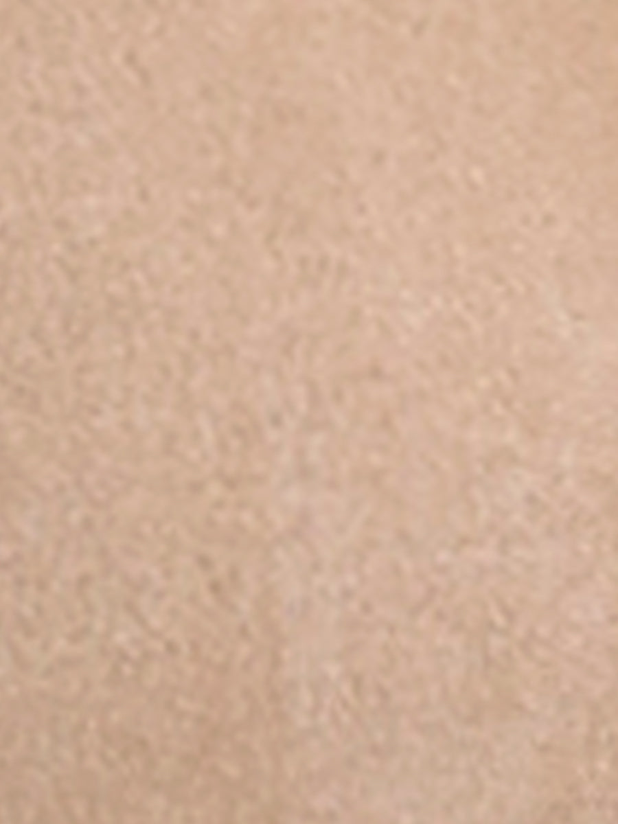 Faux Suede Casual High Waist Belted A-Line Mini Skirts