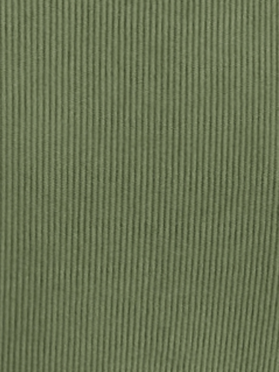 Corduroy Overall Scoop Neck Sleeveless Button Pinefore Dress
