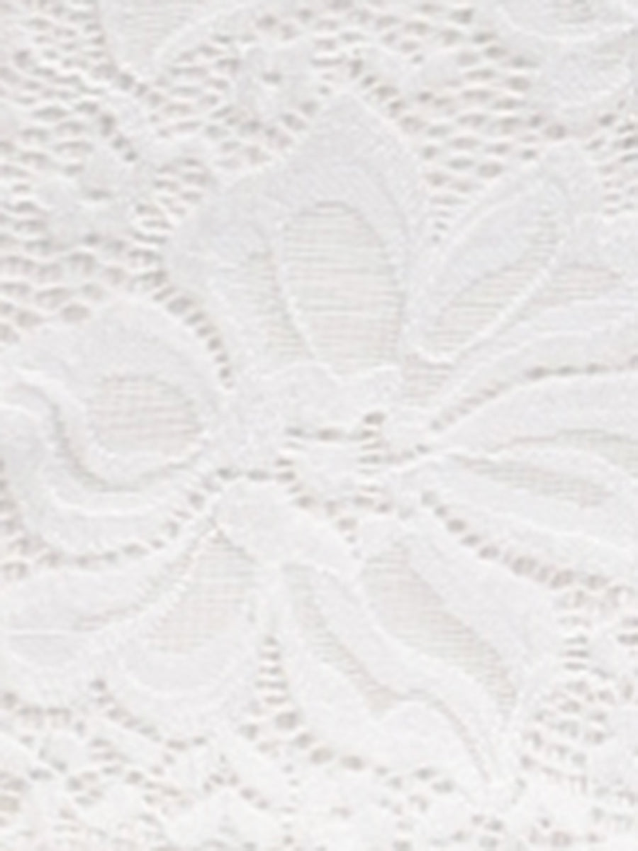 Retro Semi Sheer Puff Long Sleeve Embroidery Lace Blouse