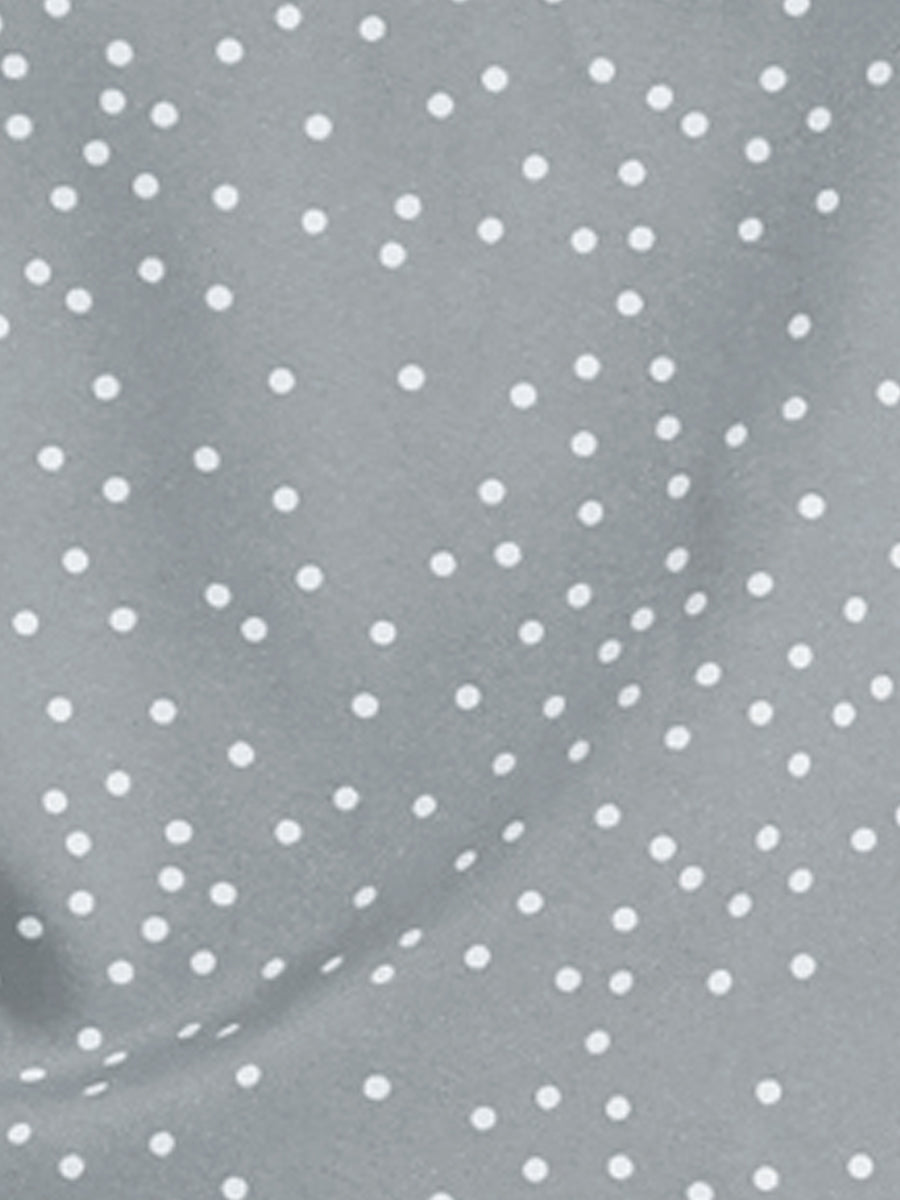 Peter Pan Collar Vintage Polka Dots Short Sleeves Blouse