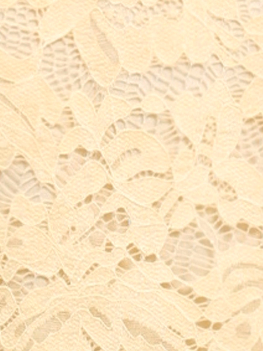 Lace Square Neck Long Sleeve Stertch Peplum Blouse