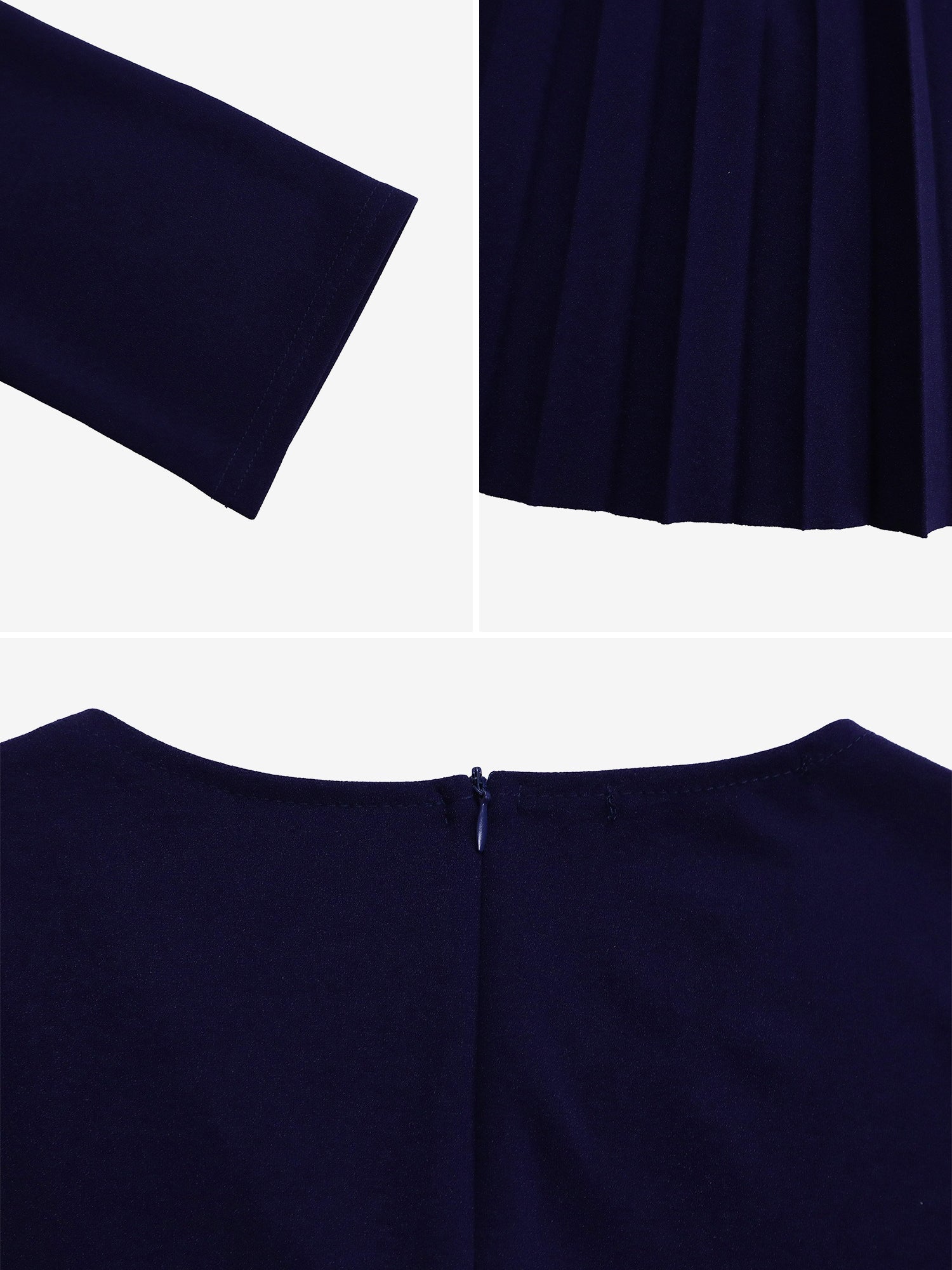 V Neck Short Sleeves Pleated Belted A-Line Midi Dress