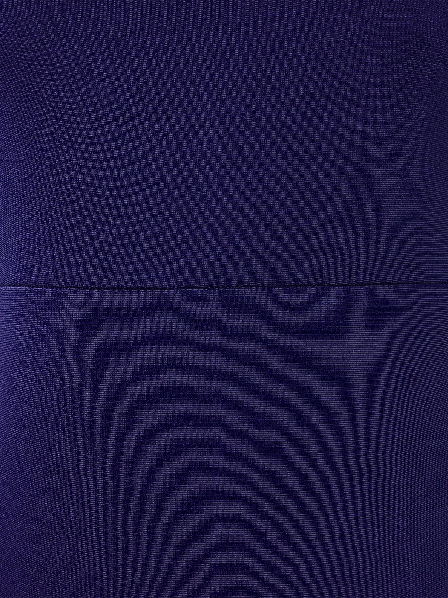 Zipper Short Sleeves Slit Midi Sheath Dress