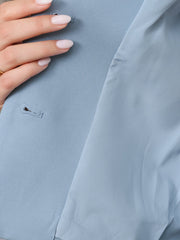 2 Pieces Business Short Sleeve Blazer & Pencil Skirts Formal Office Suit Sets