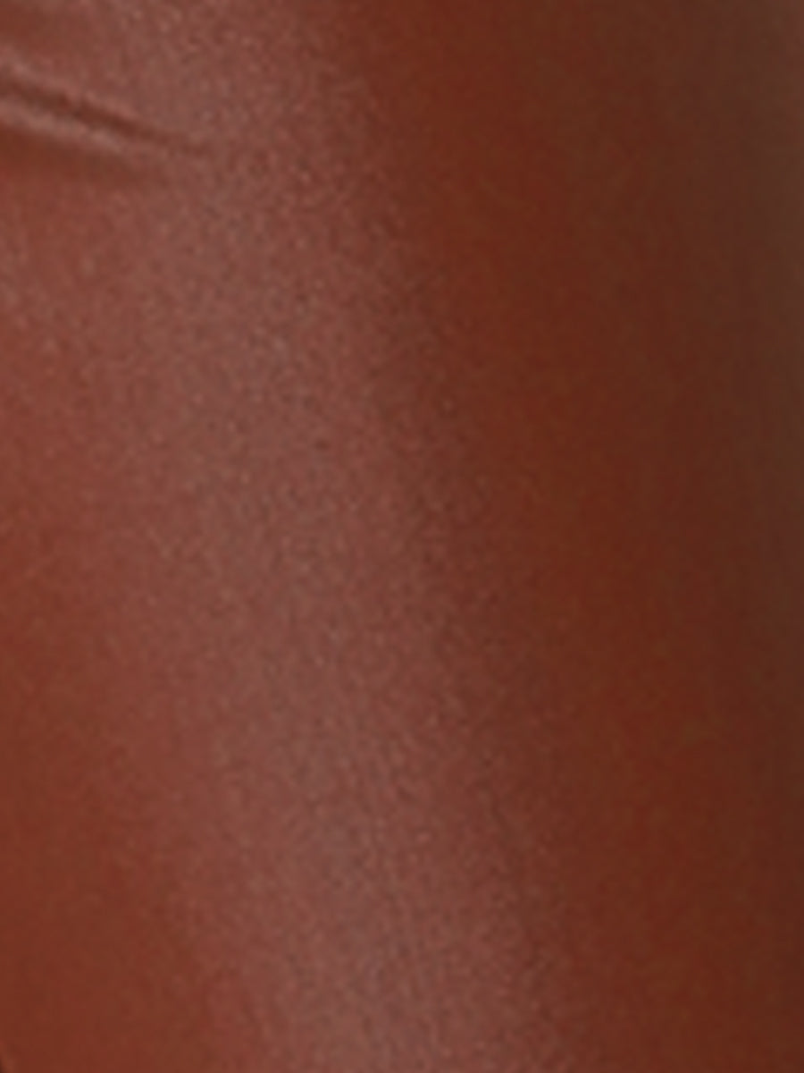 Faux Leather High Waist Stretch Slim Fit Motorcycle Legging Pants