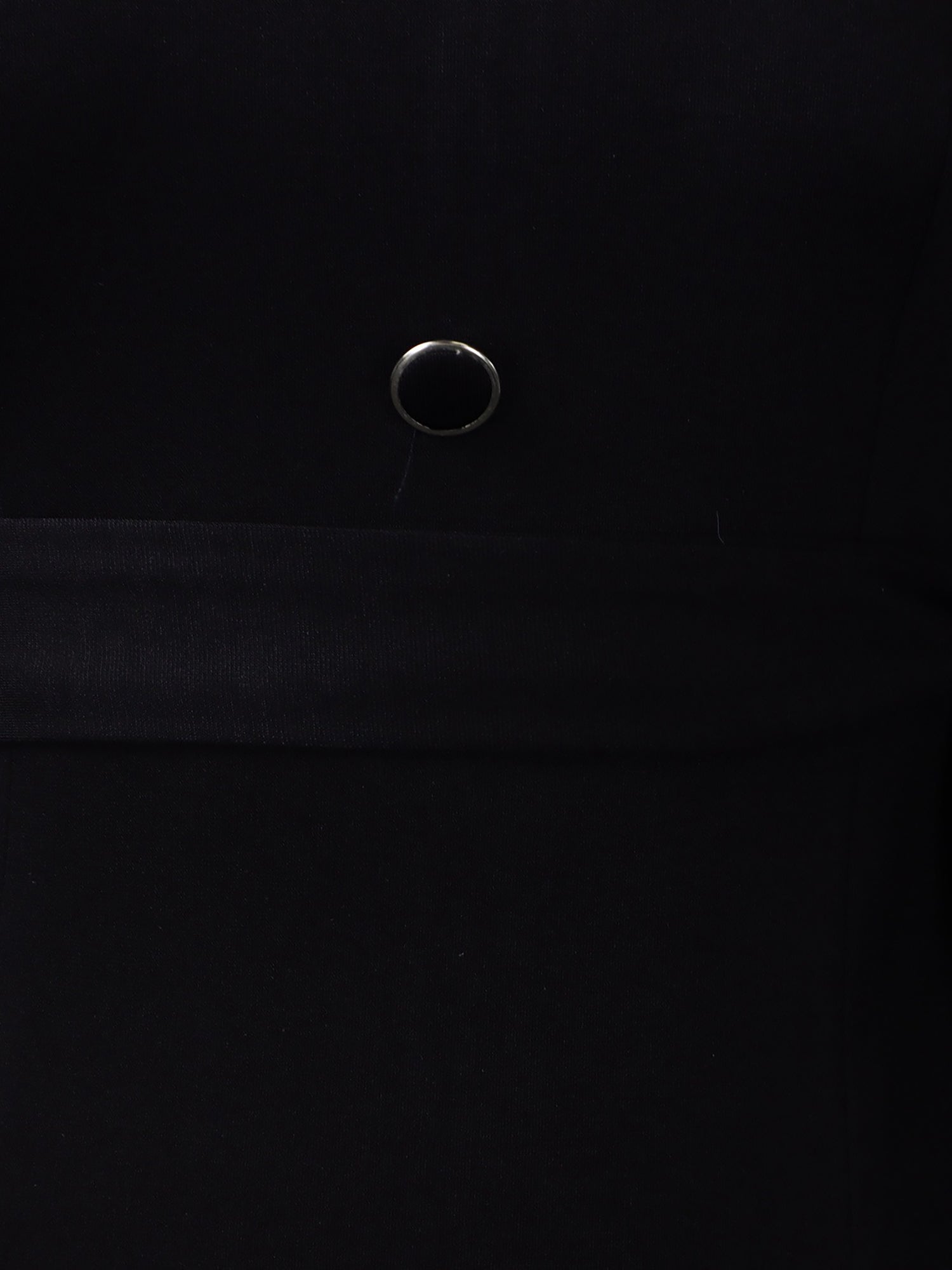 Notched Neck 3/4 Sleeves Midi Sheath Dress