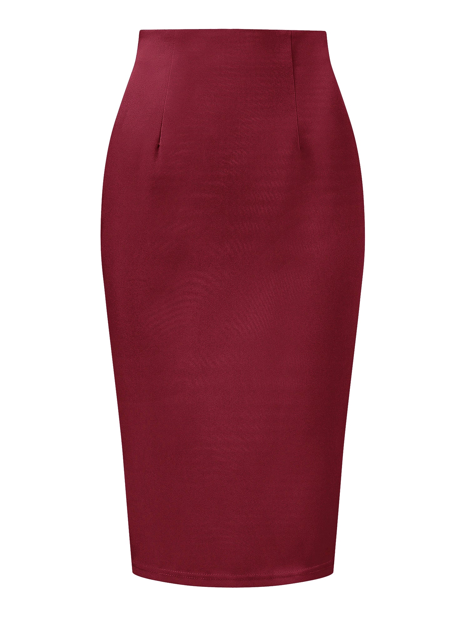 Elegant Pencil High Wasit Split Hem Work Bodycon Business Skirt