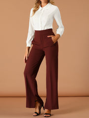 Peter Pan Collar Business Casual Work Shirts