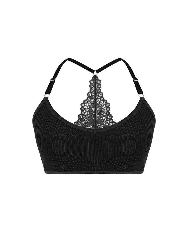 Adjustable Bra Vest With Double Shoulder Straps