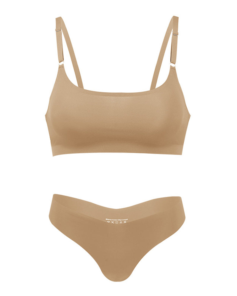 Seamless Thin Sexy Lingerie Set