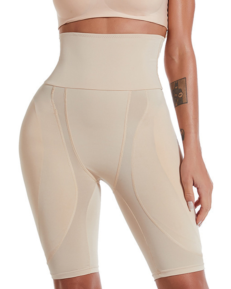 High-Waisted Seamless Tummy-Flattening Hip-Enhancing Butt-Lifting Shaping Pants