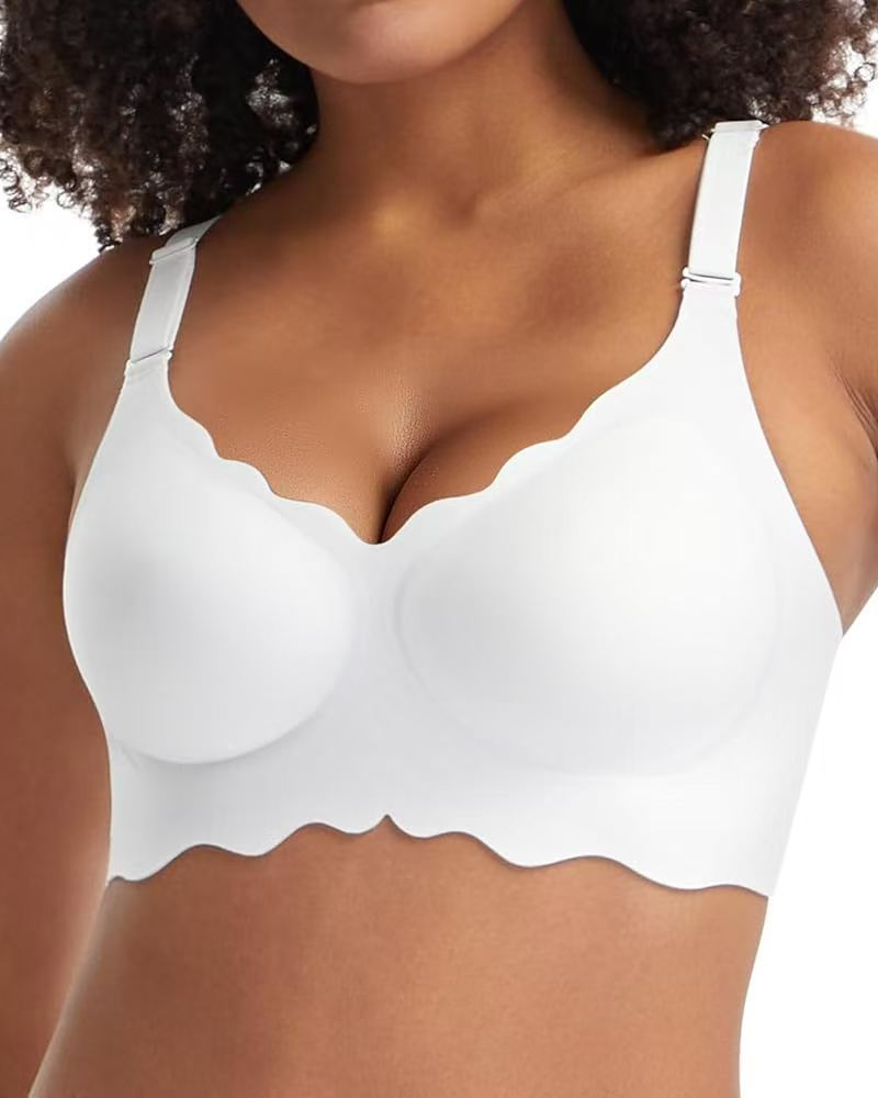 Wave-Shaped Jelly Seamless Bra Wire-Free Bra