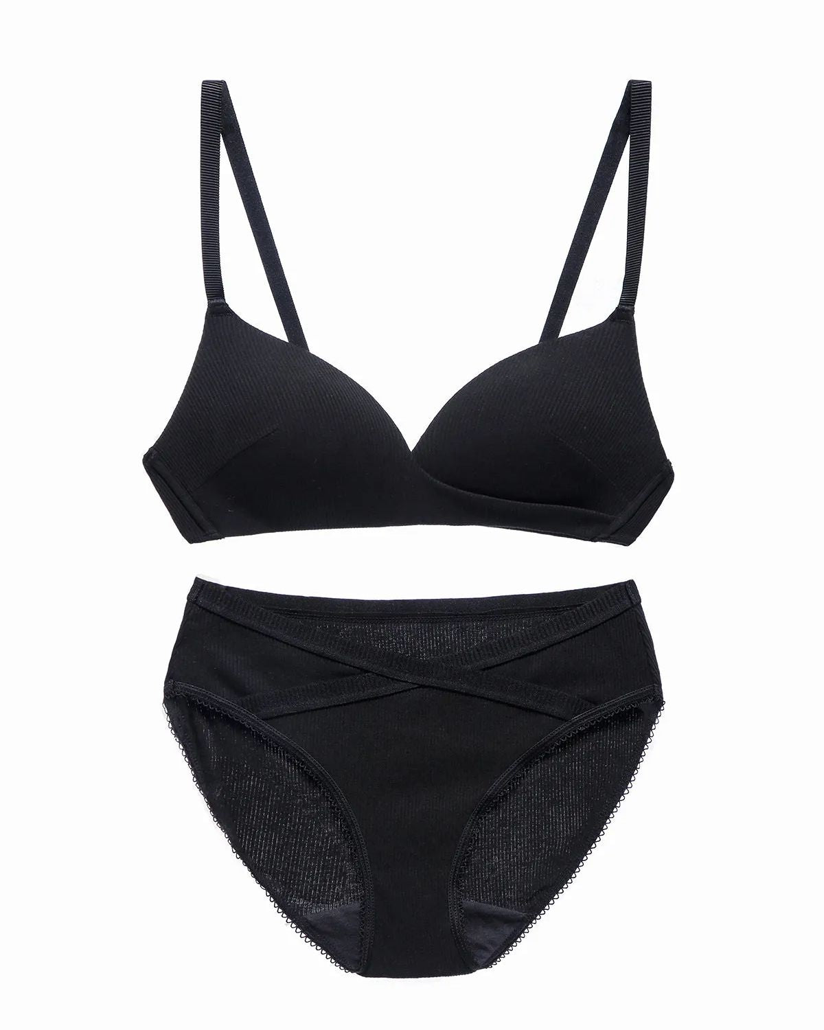 U-shapsummer New No Steel Ring Thin Suit Modal Cotton Underwear