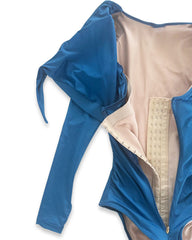 Blue Swim Girdle Long sleeve