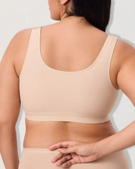 Full Cup Non-Padded Soft Lift Front Closure Bra