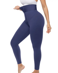 Waistband Shaping Leggings For Tummy Control And Butt Lift