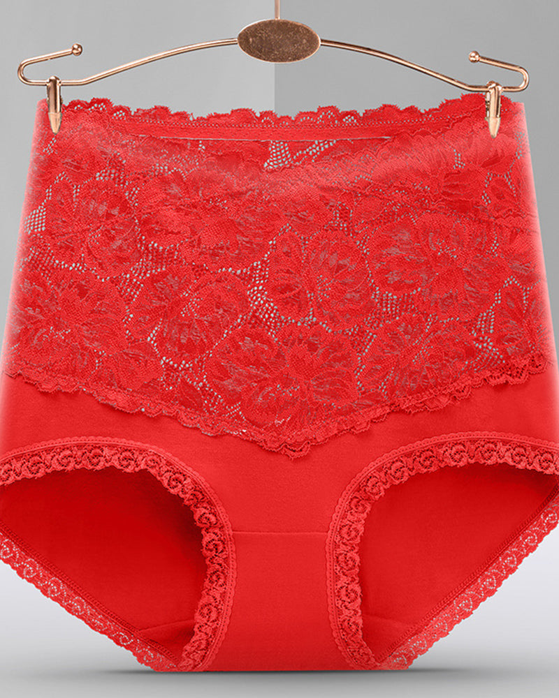 High Waist Tummy Control Sexy Lace Panties