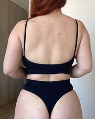 Seamless Ribbed Briefs Set