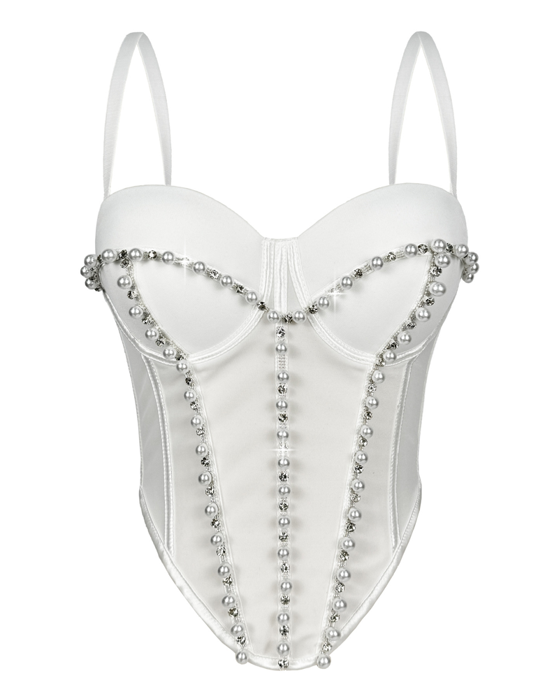 Pearl-Shaped Slimming Waist-Shaping Fishbone Corset
