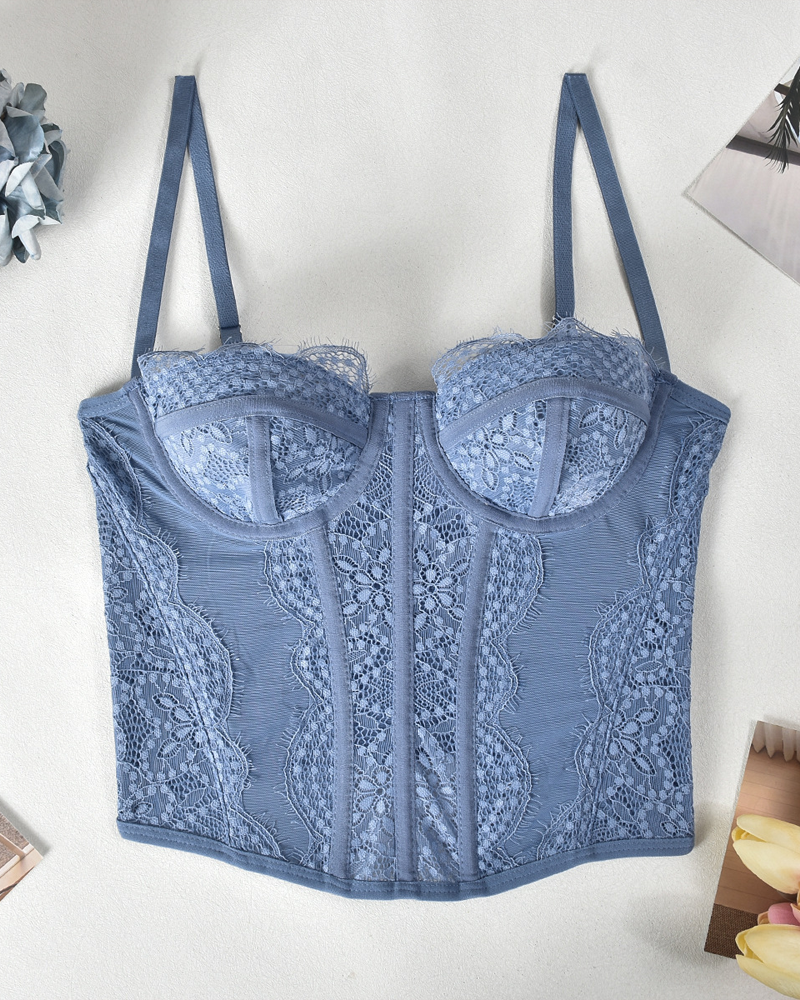 Lace Sexy Cutout Camisole Top