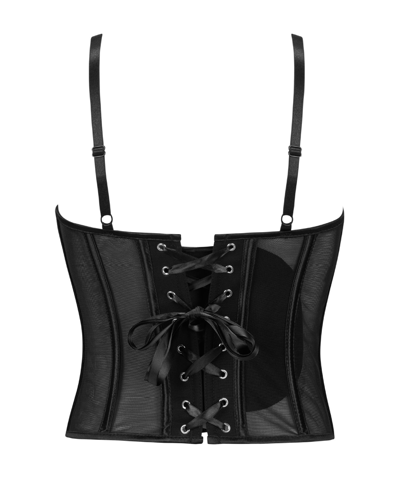 Retro Slimming Lace Bustier