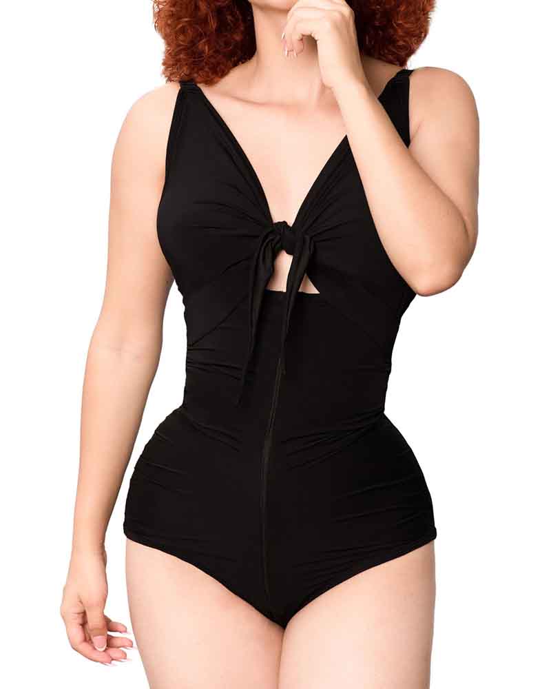 Bodysuit Sleeveless Swim Shapewear